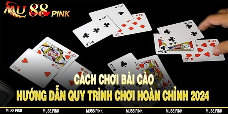 Cách Chơi Bài Cào - Hướng dẫn quy trình chơi hoàn chỉnh 2024