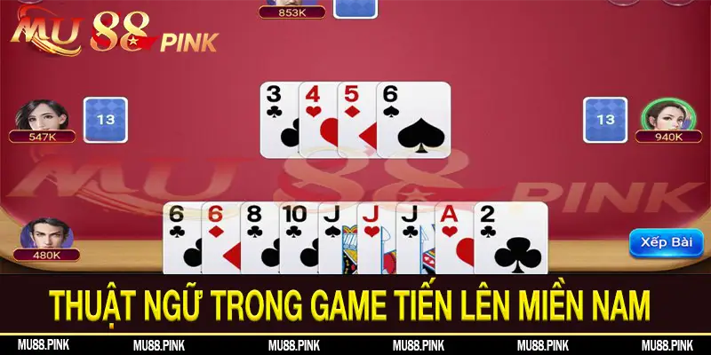 Thuật ngữ trong game Tiến Lên miền Nam online