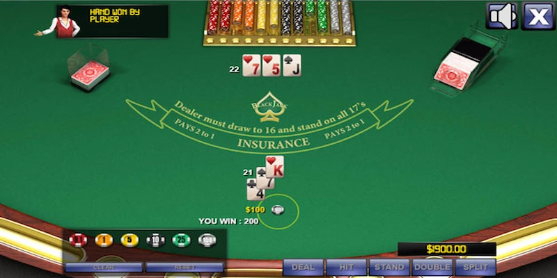 Luật chơi casino Blackjack